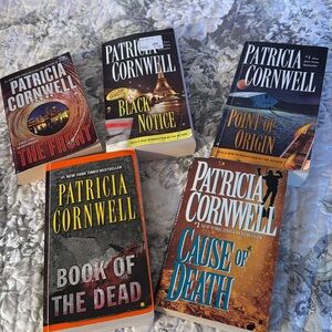 Patricia Cornwell best sellers, $50 dollars worth of summertime reading for $25.